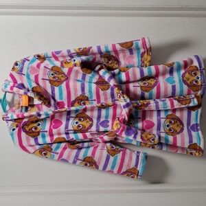 Nickelodeon Paw Patrol Skye hooded plush robe Size S(6)